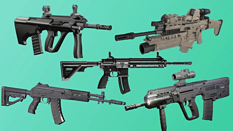 5 meilleurs fusils d'assaut