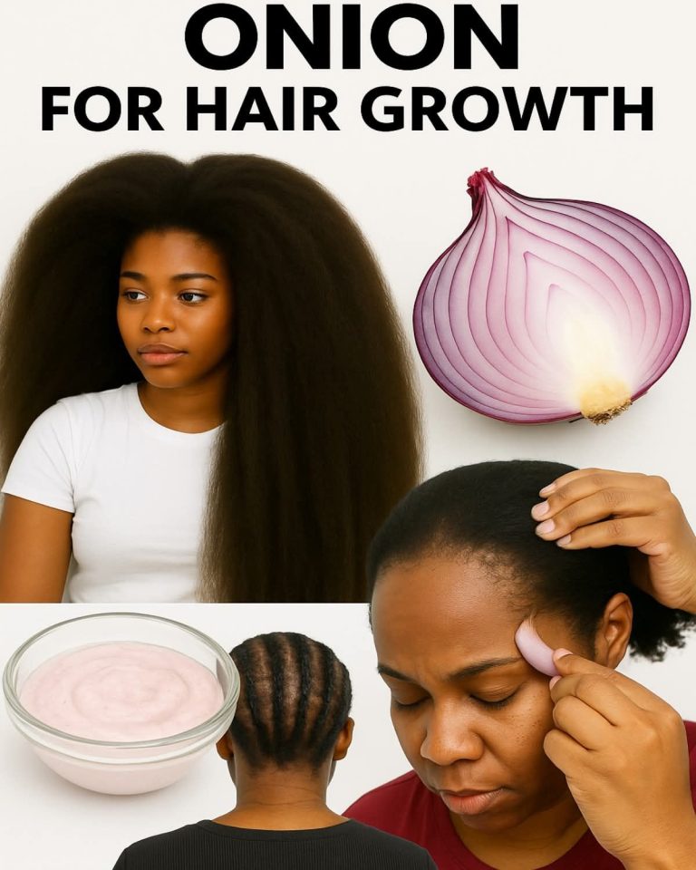 Oignon Rouge pour Accélérer la Pousse et Épaissir les Cheveux