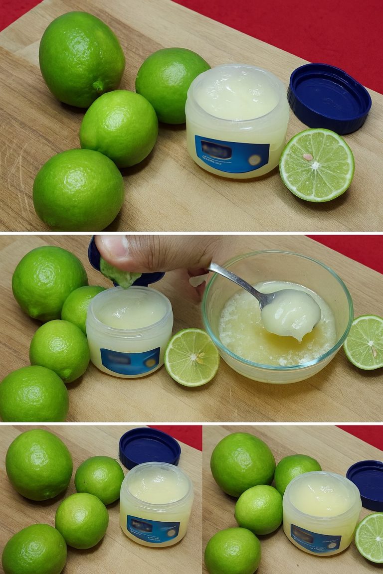 citron et de la vaseline