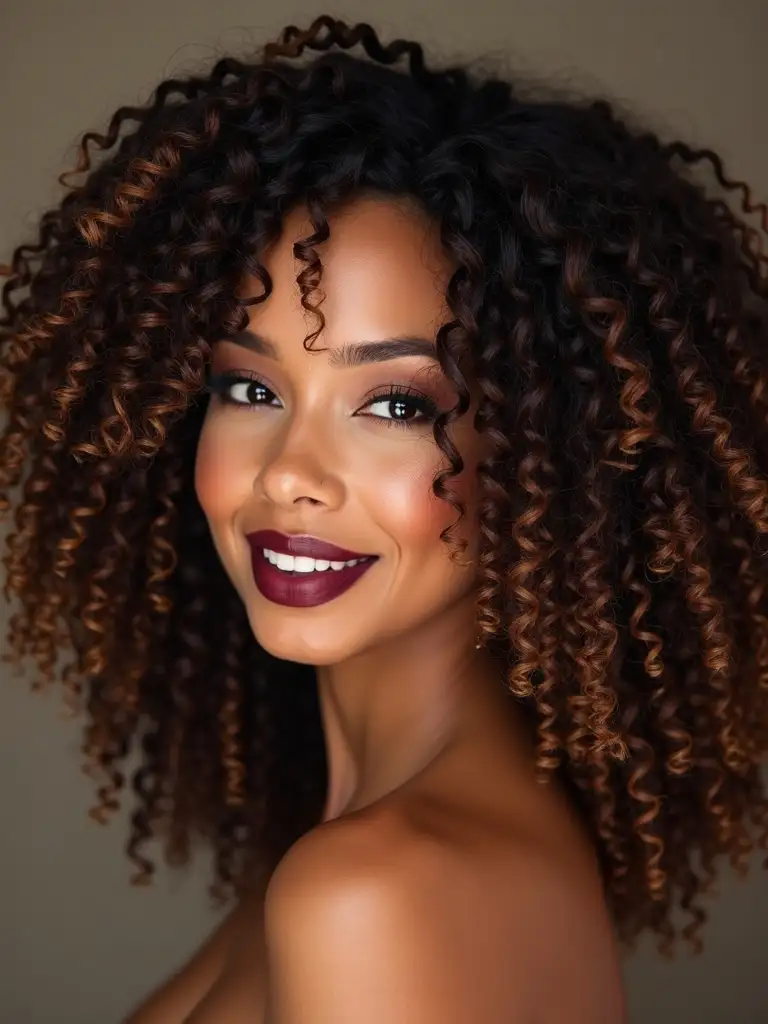 Coiffures Dreadlocks bouclées