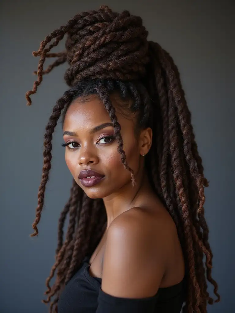 Dreadlock pour femmes noire