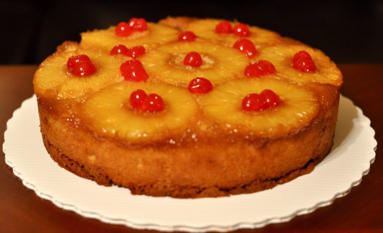 Gâteau à l’Ananas Caramélisé