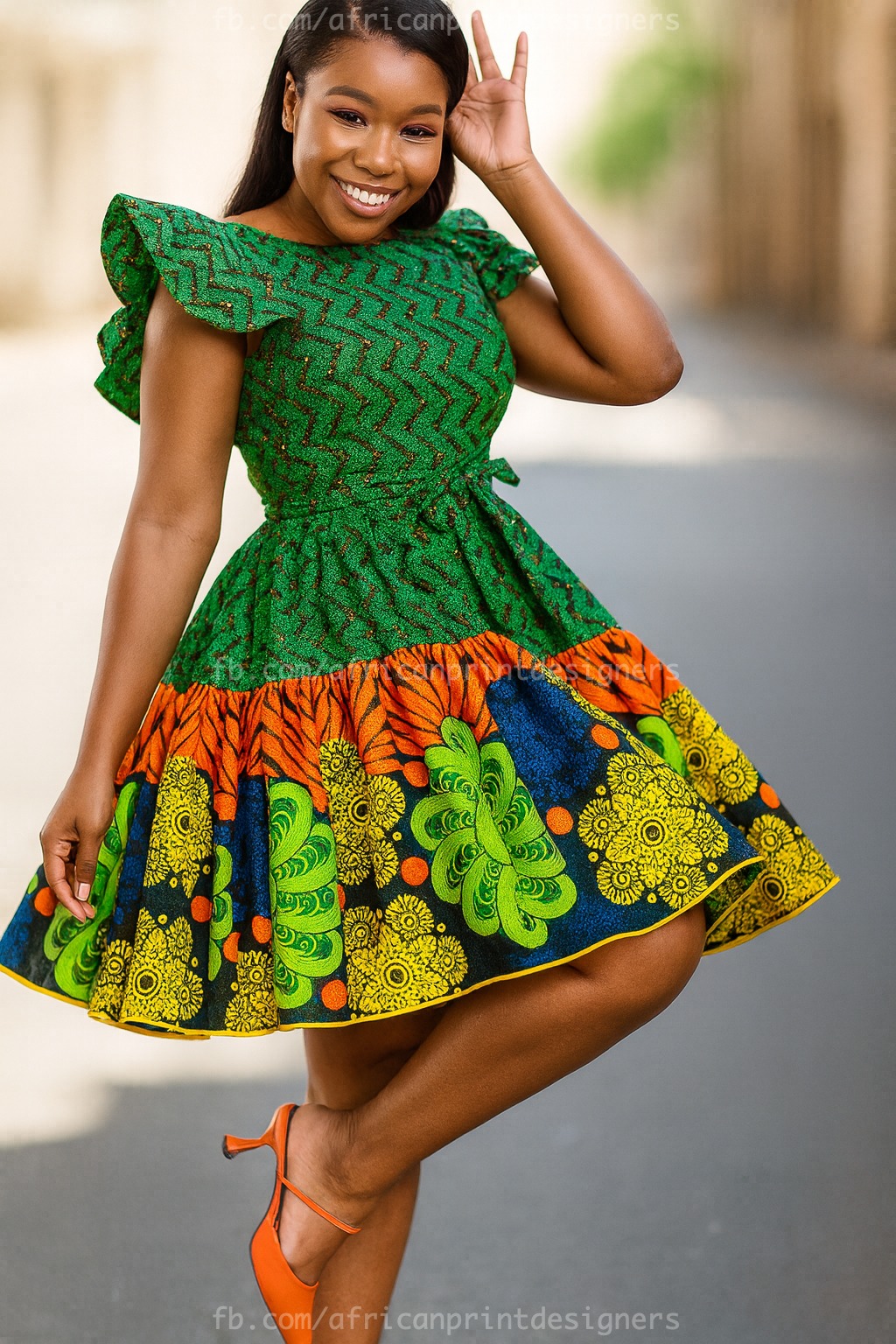 17 magnifiques robes en tissu wax africain que les Nigérianes adorent