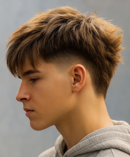 Coiffure Mullet Moderne