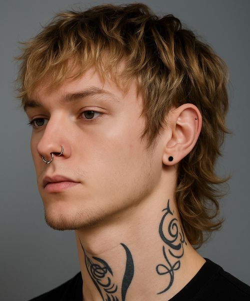 Mulet à poils longs