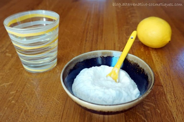 Mélangez Bicarbonate et Citron