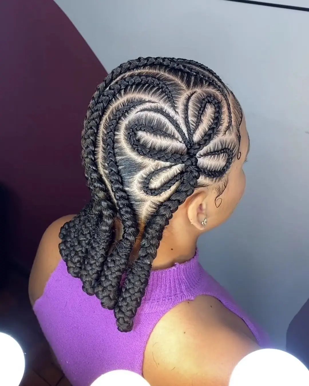 Tresses nouées