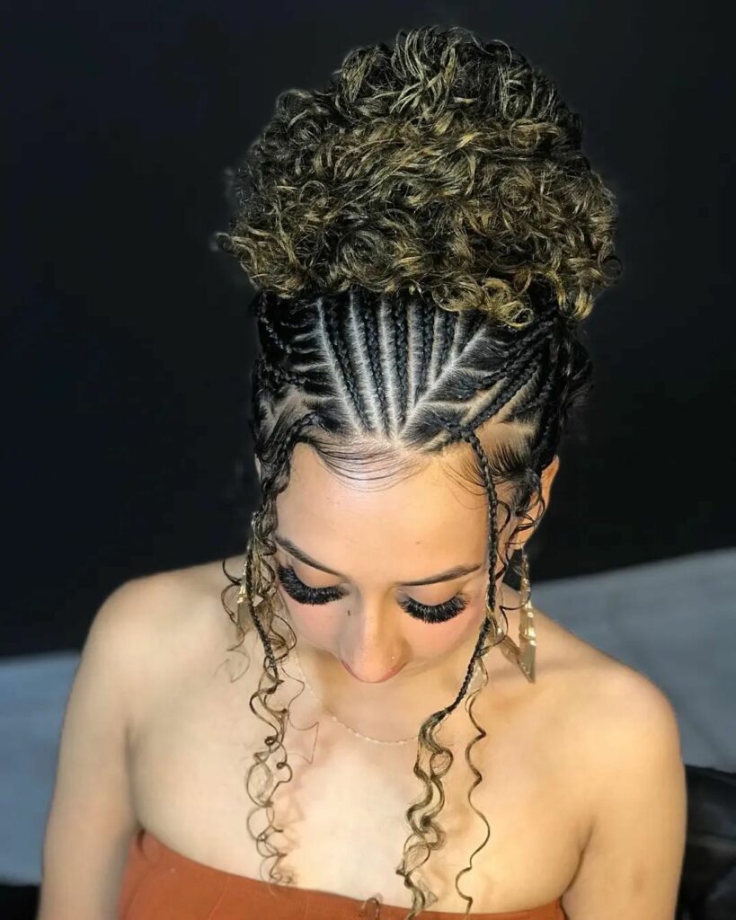 Tresse en queue de cheval freestyle