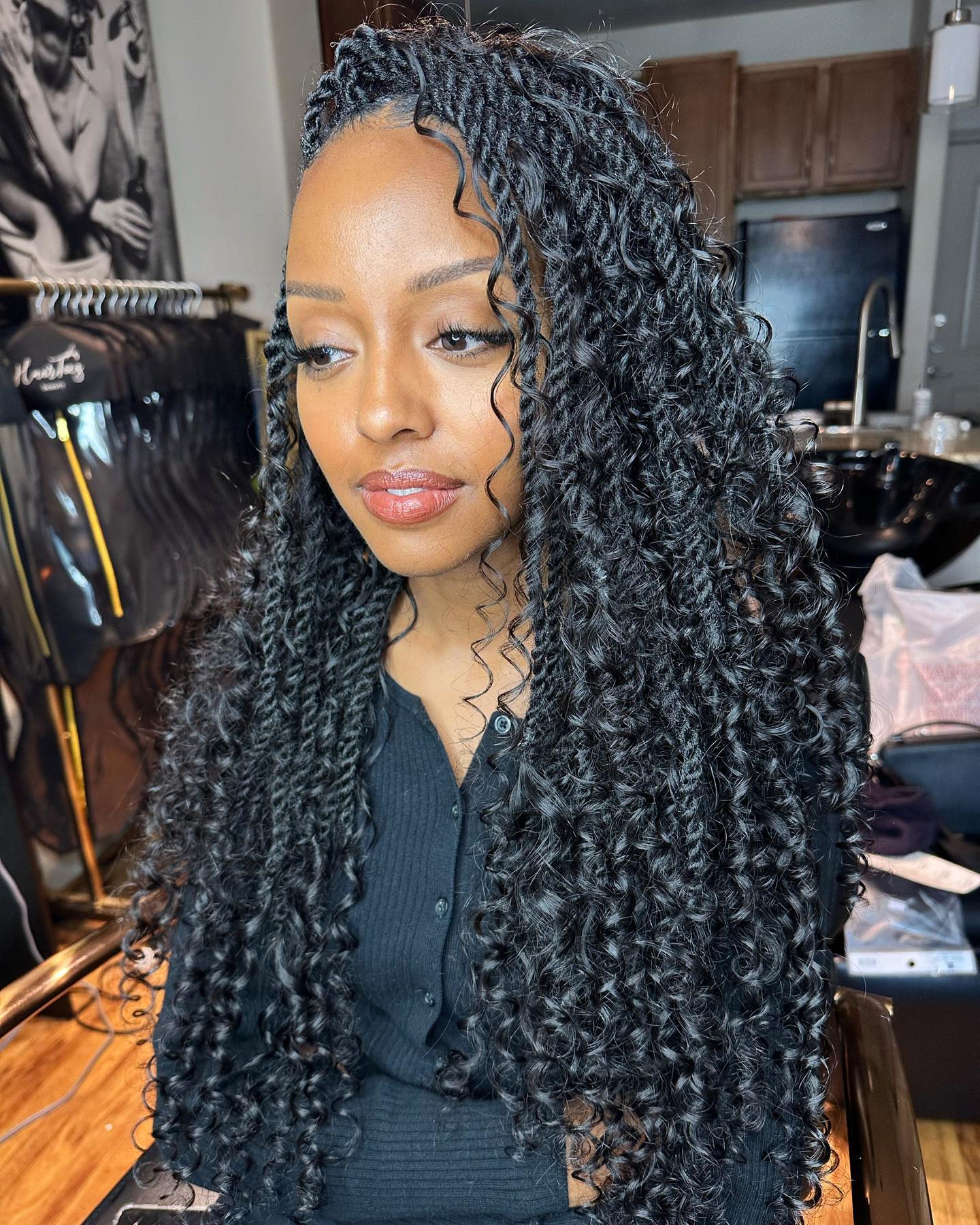 Marley Twist avec des pointes bohèmes