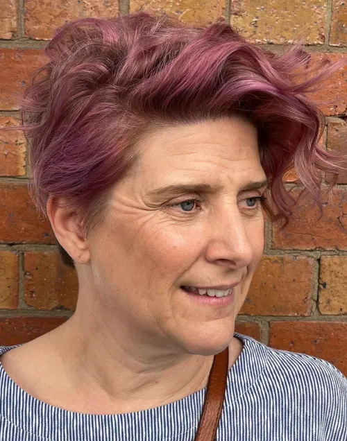 coupes pixie femmes de plus de 60 ans